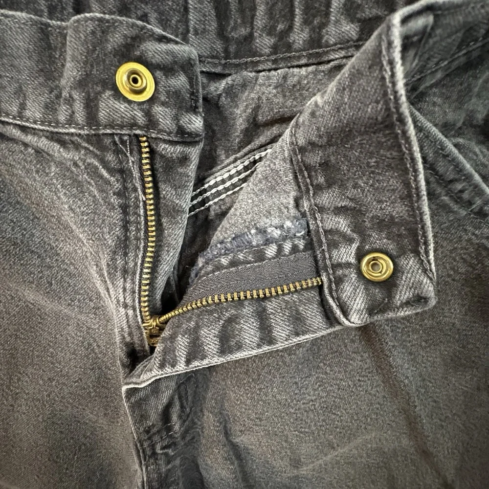 WRG Jeans Co Boys 14 Husky (30x26.75) Black Carpenter Relaxed Fit Cotton Jeans